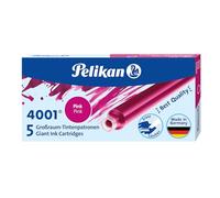 Pelikan 310672 4001 Lot de 5 cartouches d'encre grand format Rose