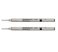 Pelikan 338 Recharge pour stylo roller Pointe moyenne Noir Lot de 2
