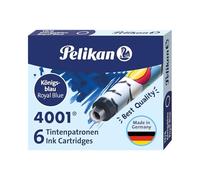 Pelikan Cartouches d'encre 338244 TP/F/6 Pack de 6 Bleu royal