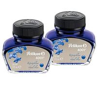 Pelikan 4001 Flacon d'encre 30 ml 2er Pack | königsblau