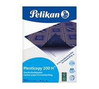 Pelikan 404426 feuillets Plenticopy 200H, bleu, A4, 100 feuilles