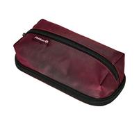 Pelikan 517010 Pelikan Pochette à crayons Quattro Twill bordeaux, 22,3 x 11,0 cm