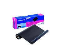 Pelikan 559012 : Rouleau de Transfert Thermique Noir, 230 pages - Compatible avec imprimantes transfert thermique Pelikan, Couleur Noir/Bleu/Rose