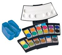 Pelikan 701228 boîte de peinture ProColor 735 PC/24 noir-bleu