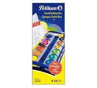 [Ref:720631] PELIKAN Boîte de peinture standard K24 pour école 24 Couleurs