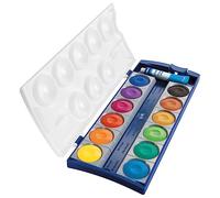 Pelikan DIN 5023 - Palette gouache - 12 couleurs