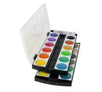 Pelikan 721 225 - Geha Deckfarbkasten F250 / 24 with 24 colors