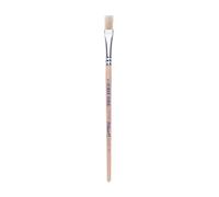 Pinceau en soie Pelikan 613 F Gr. 6 manche bois non verni