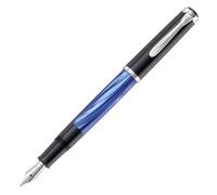 Pelikan 801959 - point d'écriture Stylo plume EF, Bleu marbré