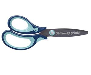 Pelikan 803519 Griffix ciseaux ergonomiques l’école pour gauchers Bleu