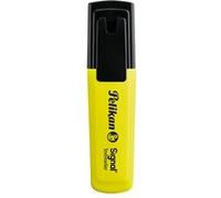 Pelikan Signal Lot de 10 surligneurs Jaune vif Pointe biseautée