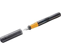 Pelikan 809108 Pelikano Junior stylo-plume pour gaucher, plume L, anthracite, boîte pliante