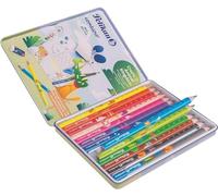 Pelikan - 811200 - Kit Combino - 12 crayons de couleur et 1 crayon d'apprentissage dans un étui en métal