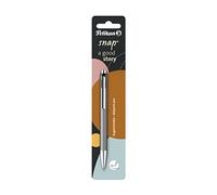 Pelikan 817646 Stylo-Bille Snap K10 Métallique, Platine