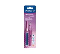 Pelikan 819954 Stylo-Plume Pelikano P480 Stardust pour Droitiers, Carte Blister