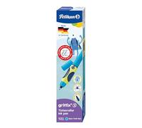 Pelikan 820462 Griffix Feutre Fin Neon Fresh Blue pour Droitiers, 1 unité (Lot de 1)