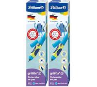 Pelikan 820462 Griffix Feutre Fin Neon Fresh Blue pour Droitiers (Lot de 2)