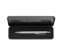 Pelikan 821223 stylo-bille Snap® Metallic K10 Silver, boîte métal