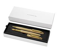 Pelikan 821896 Set stylo-plume et stylo-bille Jazz Noble Elegance K36+P36 Carbon