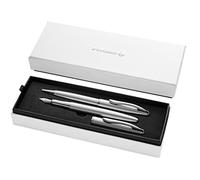 Pelikan 821919 Set stylo-plume et stylo-bille Jazz Noble Elegance K36+P36 Silver