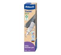 Pelikan 822220 stylo-plume Twist Eco P457 gris M, boîte pliante