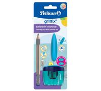 Pelikan 823517 Pelikan griffix® Starter Bleistift-Set B silber mit Radierer, 1 Set