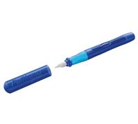 Pelikan Stylo-plume Pelikano Junior P67 – Ergonomique, plume acier inoxydable – Bleu A droitier