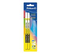 Pelikan 931428 surligneur-effaceur 456/2/B jaune, 2 pièces sur blister
