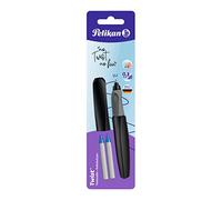 Pelikan 947093 Twist Stylo roller pour droitier ou gaucher Noir, 1 Unité (Lot de 1)