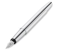 Pelikan 952044 Stylo plume à cartouche PURA P40 Pointe Moyenne Argent