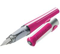 Pelikan 971234 Stylo Plume Pour Écolier Pelikano P480 Pointe M Avec 2 Cartouches Gtp (Bleu)