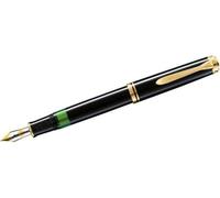 Pelikan 980136 Stylo plume Pelikan "Souverän 600", noir/or, M