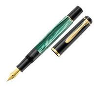 Pelikan 994095 stylo-plume Système de reservoir rechargeable Noir, Or, Vert, Couleur marbre 1 pièce(s)