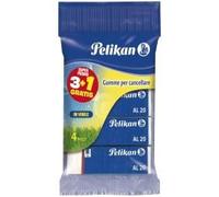 Pelikan Al 20 - Gomme - Blanc - Vinyl ( Pack De 4 )