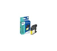 Pelikan B36 - 11 ml - jaune - compatible - cartouche d'encre (alternative pour : Brother LC123Y) - pour Brother DCP-J100, J105, J132, J152, J552,