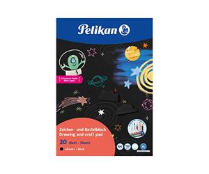 Pelikan Black Sign and Craft Bloc de 20 feuilles A4 120 g/m²