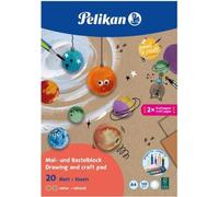 Pelikan Bloc à dessin et de bricolage C4/20 Naturel DIN A4 20 feuilles