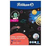 Pelikan Bloc À Dessins C4/20, A4, 120 G/M2, 20 Feuilles