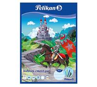 Pelikan Bloc de coloriage A4 chevalier