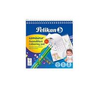 pelikan bloc dessin combino, 150x150mm, 170g/m2, 15 feuilles noir