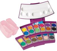 Pelikan boîte de couleurs couvrante ProColor 735 24 couleurs baie / rose