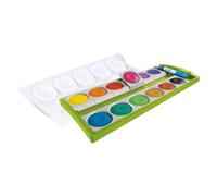 Pelikan boîte d'encre opaque K12 vert 12 couleurs incl. 7,5 ml de blanc opaque