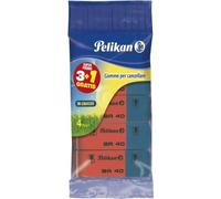 Pelikan BR 40 Gomme bleu, rouge 4 pc(s)