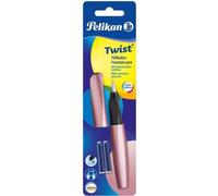 Pelikan Büro 806268 Pelikan stylo plume Twist P457 M Girly Rose +2TP blister