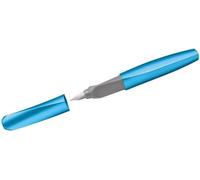 Pelikan Büro 811262 Stylo Plume Pelikan Twist P457 M Frosted blue +2TP Blister