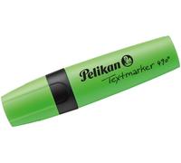 Pelikan Büro 814096 Pelikan Textmarker 490, Leuchtgrün, 10 Stück i Faltschachtel
