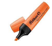 Pelikan Büro 814119 Pelikan Textmarker 490, Leuchtorange, 10 Stück Faltschachtel
