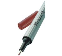 Pelikan Büro 943175 Pelikan Fineliner 96 brun 10 pièces 0.4mm boîte pliante