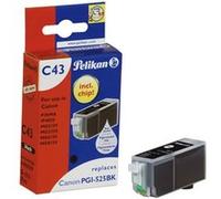Pelikan C43 - 19 ml - noir - compatible - cartouche d'encre (alternative pour : Canon PGI-525PGBK) - pour Canon PIXMA iP4950, iX6550, MG5350, MG6250, MG8150, MG8250, MX715, MX885, MX892, MX895 G