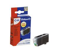 Pelikan C44 - 9 ml - noir - compatible - cartouche d'encre (alternative pour : Canon CLI-526BK) - pour Canon PIXMA iP4950, iX6550, MG5350, MG6150, MG6250, MG8150, MG8250, MX715, MX885, MX895
